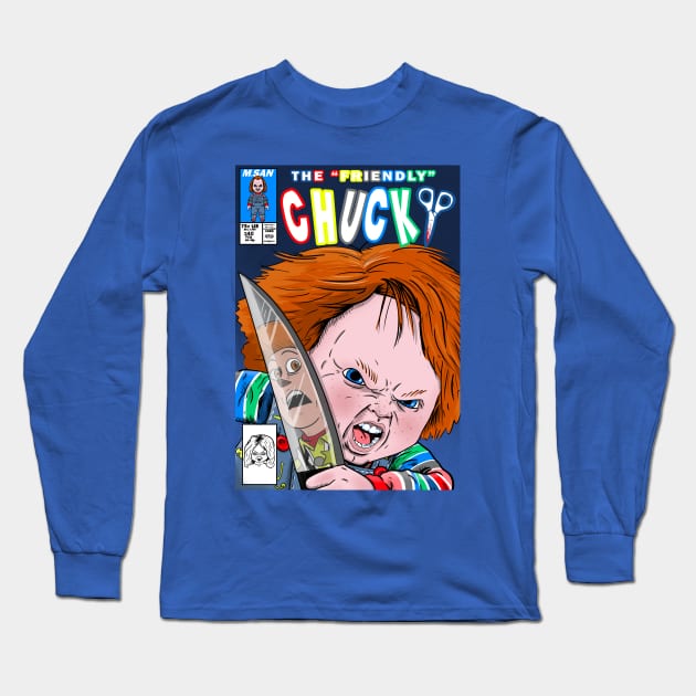 The Friendly Chucky Long Sleeve T-Shirt by MarianoSan